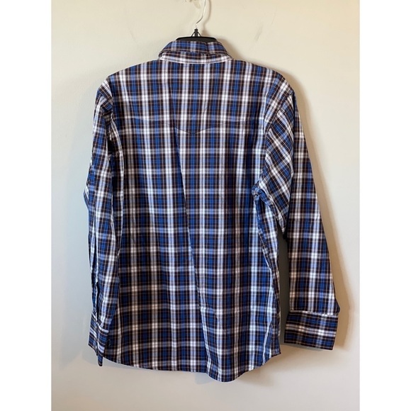 Wrangler size large pearl snap rodeo western shirt work wear - Picture 3 of 16